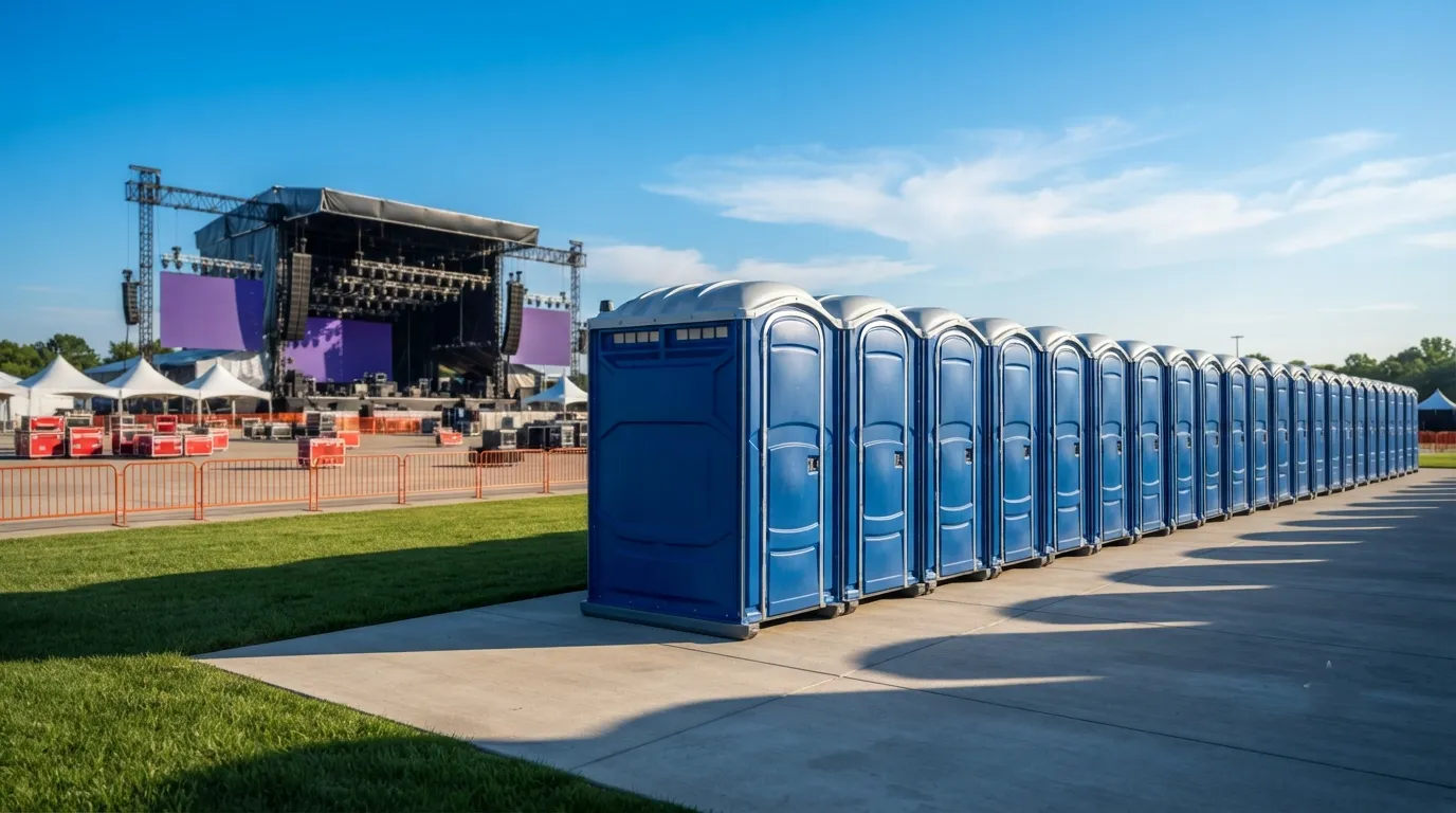 Concert Restroom Rental in Lafayette, IN
