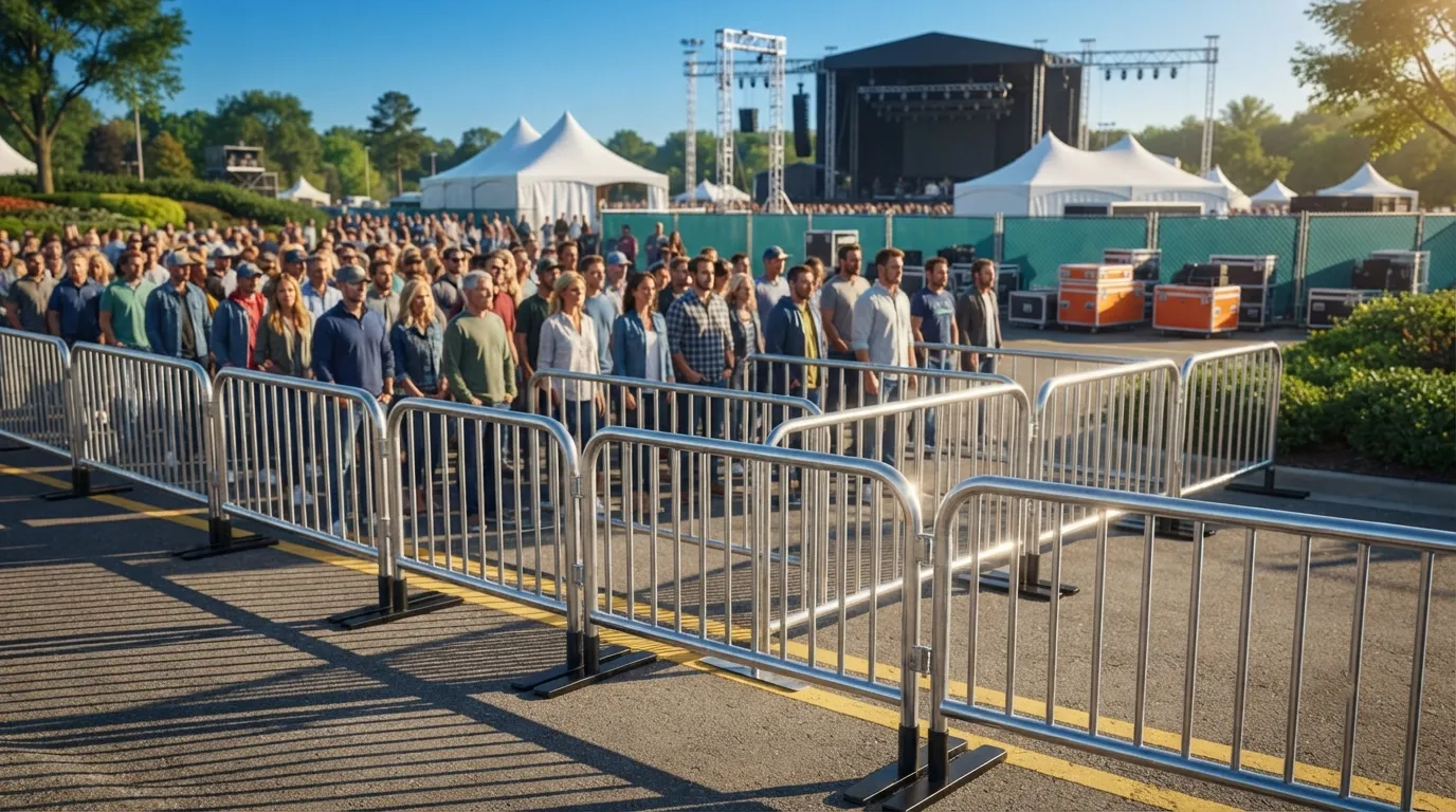 Crowd Control Barrier Rental in Lafayette, IN