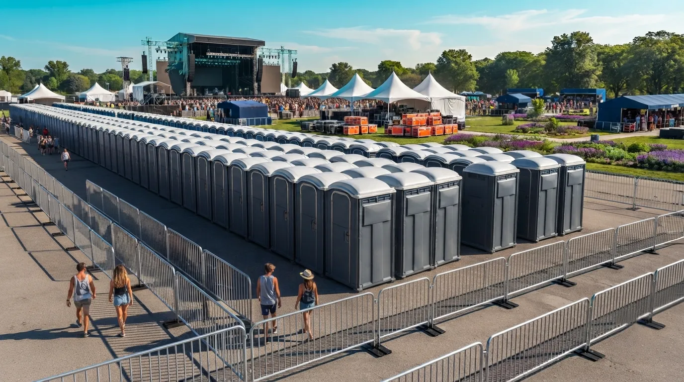 Festival Restroom Rental in Lafayette, IN