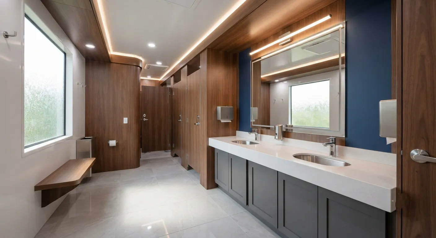 Luxury Restroom Trailer in Lafayette, IN