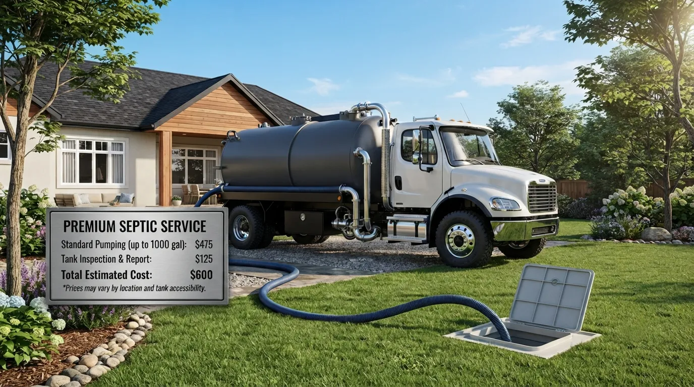 Septic Tank Pumping Cost in Lafayette, IN
